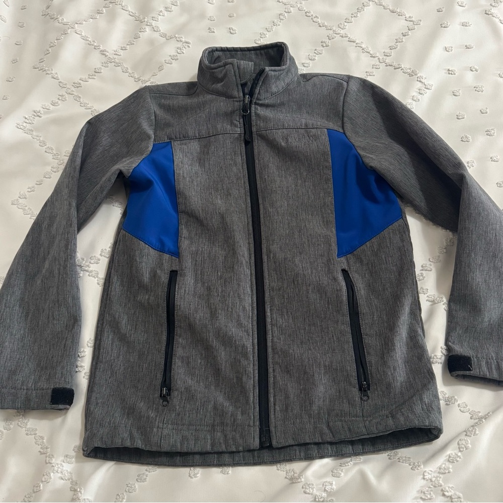Magellan Outdoors Kids Gray and Blue Coat